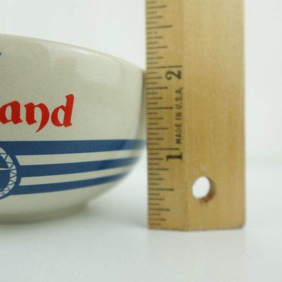 Disney Take Me To Neverland Small Bowl You Can Fly 1951 Vintage - Picture 8 of 8